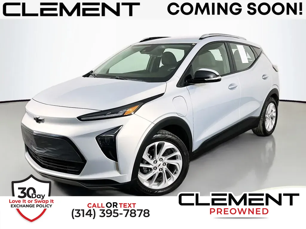 Silver 2023 Chevrolet Bolt EUV LT for sale in St. Charles, MO