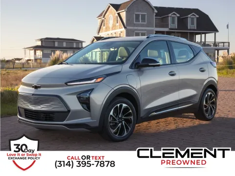 Silver 2023 Chevrolet Bolt EUV LT for sale in St. Charles, MO