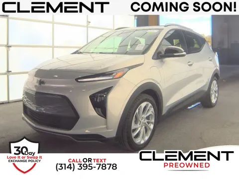Silver 2023 Chevrolet Bolt EUV LT for sale in St. Charles, MO