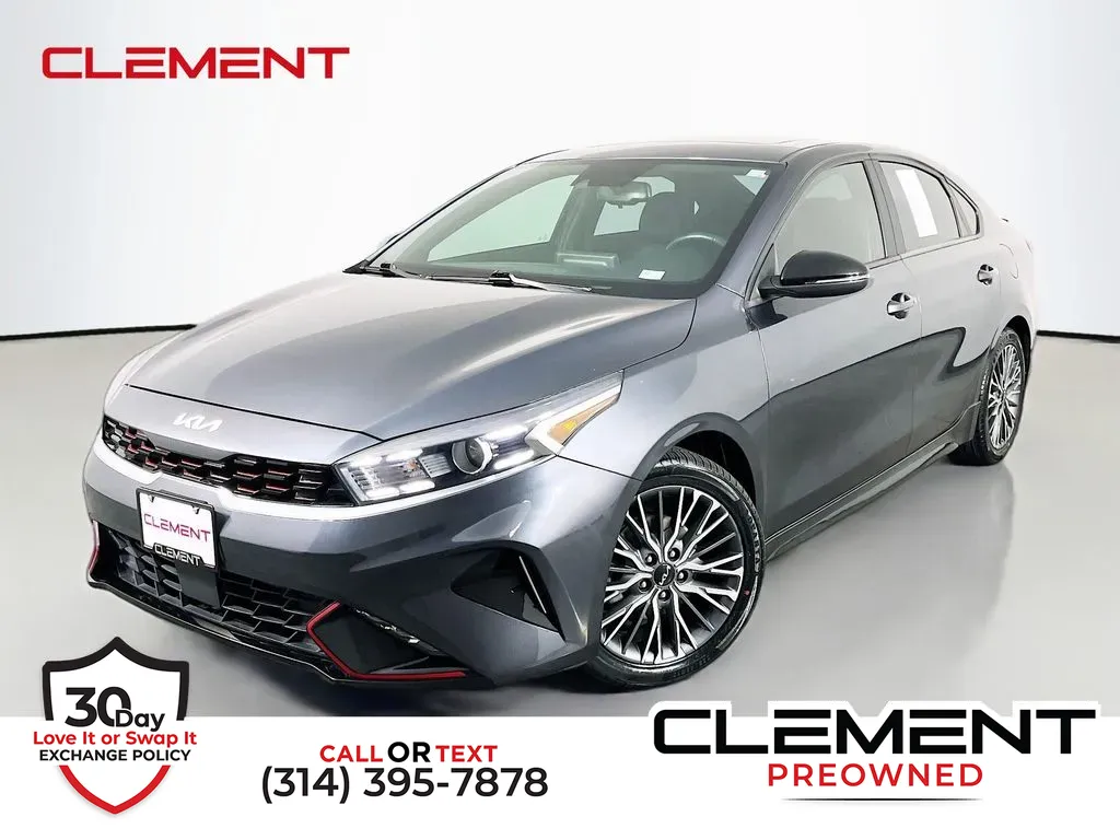 Gray 2022 Kia Forte GT-Line for sale in St. Charles, MO