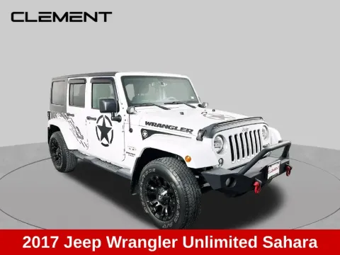 Another view of 2017 Jeep Wrangler Unlimited Sahara for sale in St. Charles, MO at Clement Supercenter