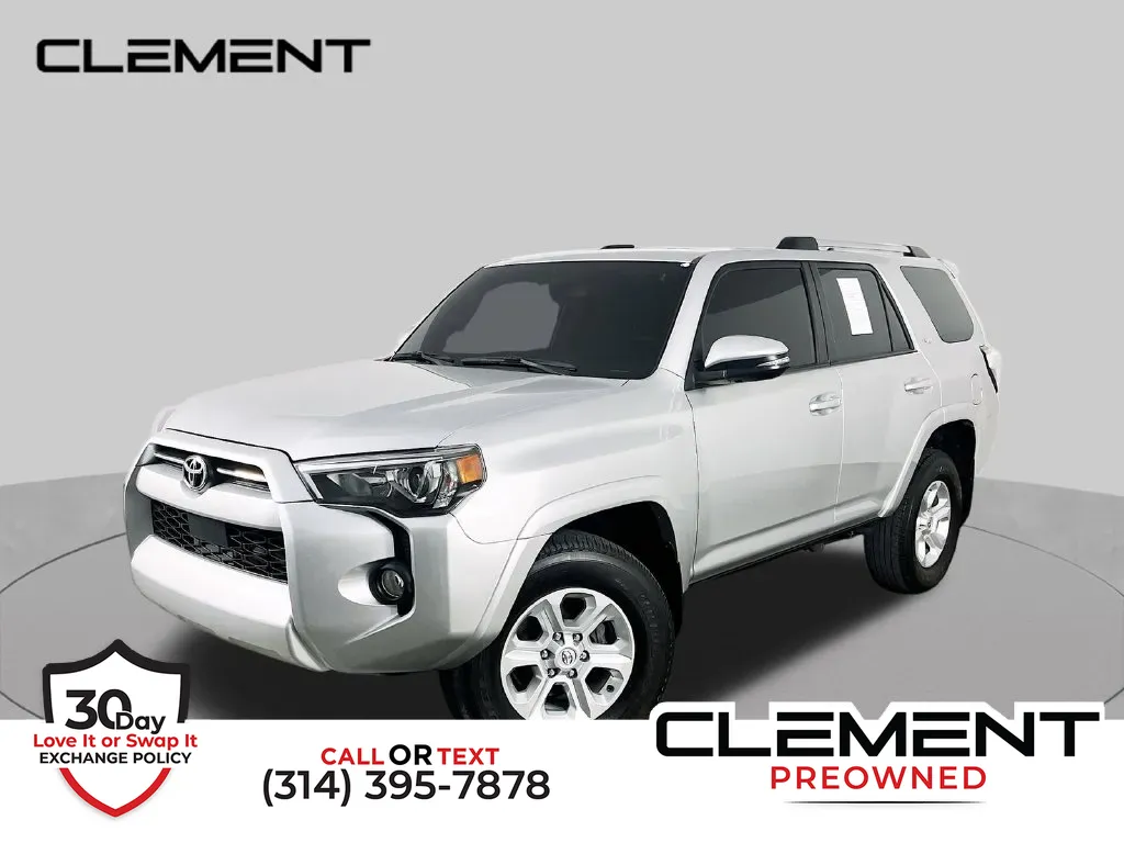 Silver 2024 Toyota 4Runner SR5 Premium for sale in St. Charles, MO