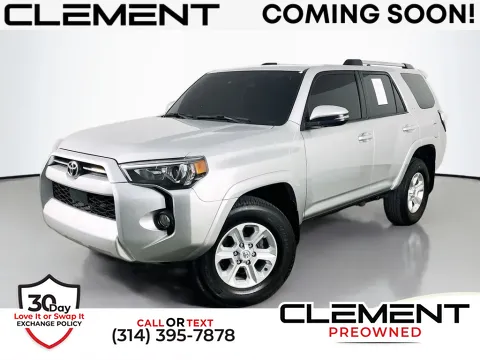 Silver 2024 Toyota 4Runner SR5 Premium for sale in St. Charles, MO