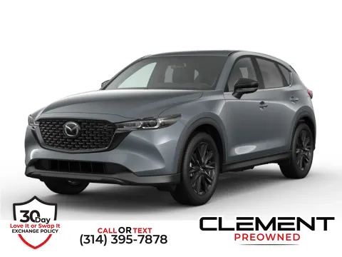 Gray 2023 Mazda CX-5 2.5 S Carbon Edition for sale in St. Charles, MO