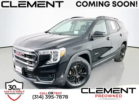 Black 2022 GMC Terrain AT4 for sale in St. Charles, MO