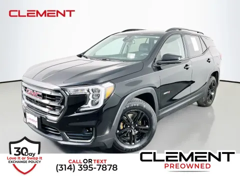 Black 2022 GMC Terrain AT4 for sale in St. Charles, MO