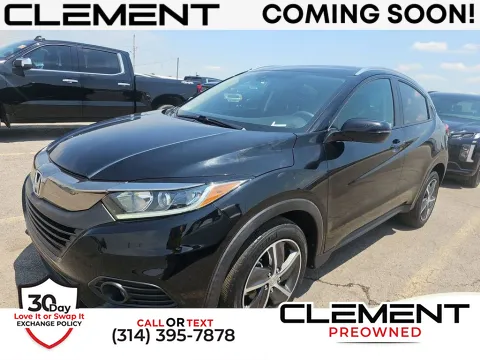 Black 2021 Honda HR-V EX for sale in St. Charles, MO