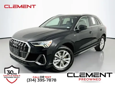 Black 2022 Audi Q3 Premium Plus for sale in St. Charles, MO