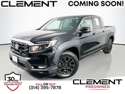Black 2023 Honda Ridgeline RTL for sale in St. Charles, MO