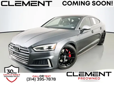 Gray 2019 Audi S5 Sportback Premium Plus for sale in St. Charles, MO