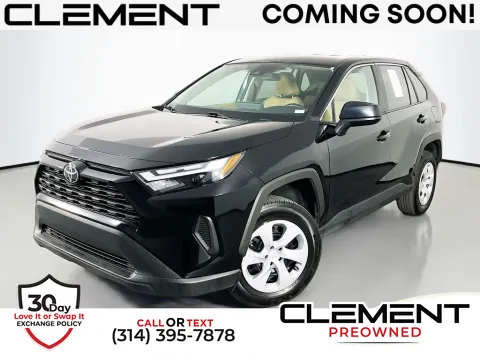 Black 2025 Toyota RAV4 LE for sale in St. Charles, MO