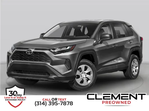 Black 2025 Toyota RAV4 LE for sale in St. Charles, MO