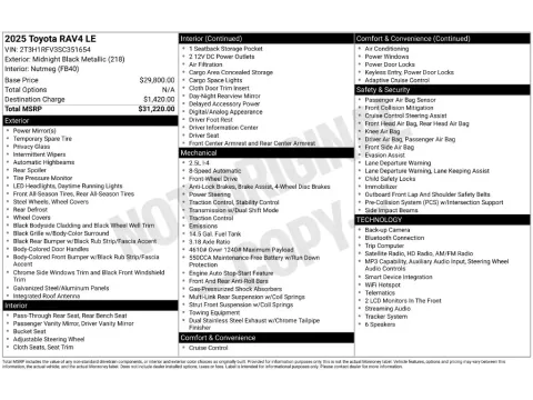 Photos of 2025 Toyota RAV4 LE for sale in St. Charles, MO at Clement Supercenter