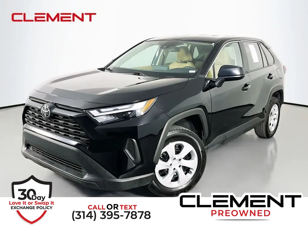 Black 2025 Toyota RAV4 LE for sale in St. Charles, MO