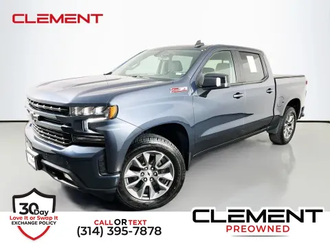 Gray 2021 Chevrolet Silverado 1500 RST for sale in St. Charles, MO