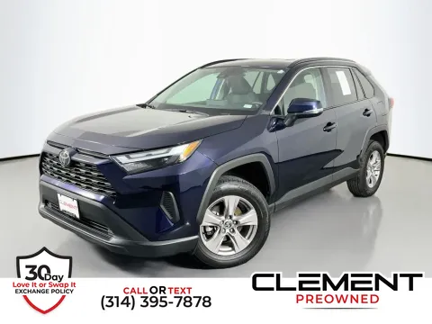 Blue 2024 Toyota RAV4 XLE for sale in St. Charles, MO