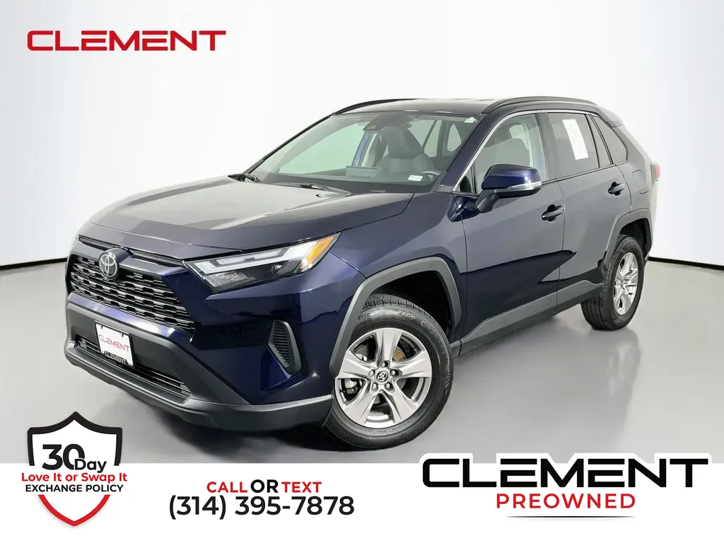 Blue 2024 Toyota RAV4 XLE for sale in St. Charles, MO