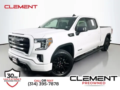 White 2021 GMC Sierra 1500 Elevation for sale in St. Charles, MO