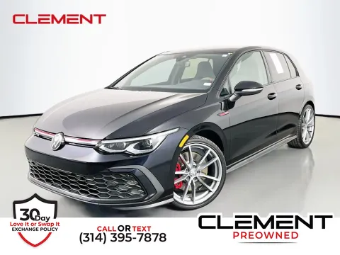 Black 2022 Volkswagen Golf GTI 2.0T SE for sale in St. Charles, MO