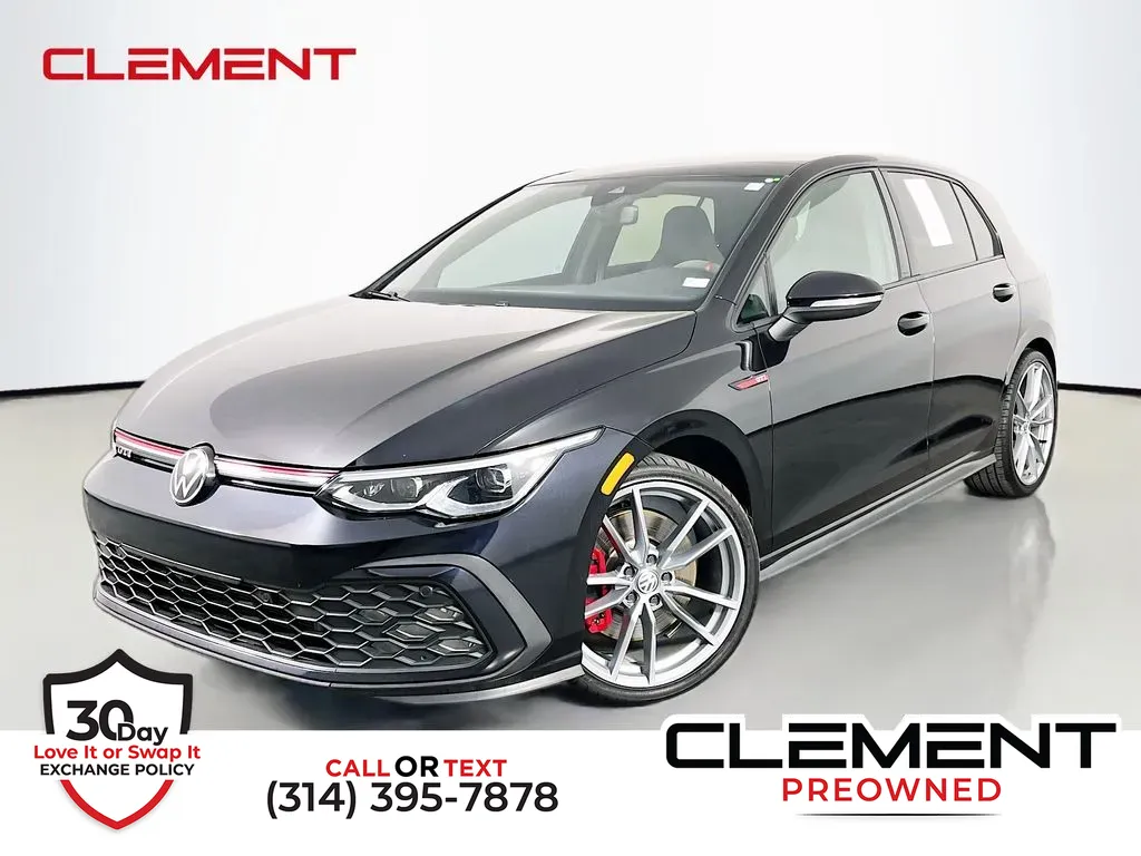 Black 2022 Volkswagen Golf GTI 2.0T SE for sale in St. Charles, MO