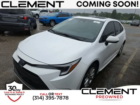 White 2024 Toyota Corolla Hybrid LE for sale in St. Charles, MO