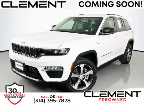 White 2022 Jeep Grand Cherokee 4xe for sale in St. Charles, MO