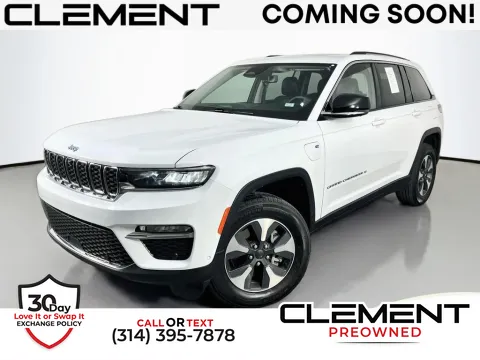 White 2022 Jeep Grand Cherokee 4xe for sale in St. Charles, MO