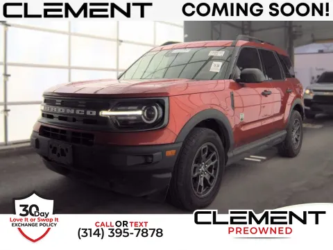 Red 2022 Ford Bronco Sport Big Bend for sale in St. Charles, MO
