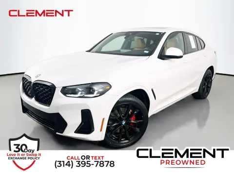 White 2023 BMW X4 xDrive30i for sale in St. Charles, MO