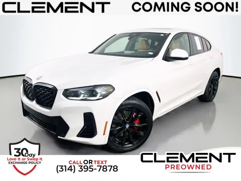 White 2023 BMW X4 xDrive30i for sale in St. Charles, MO
