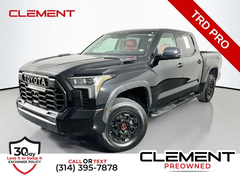 Black 2023 Toyota Tundra Hybrid TRD Pro for sale in St. Charles, MO