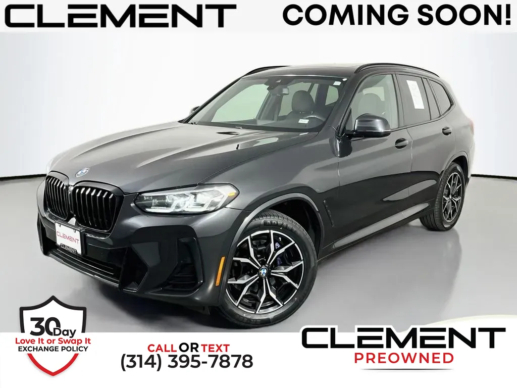 Gray 2022 BMW X3 xDrive30i for sale in St. Charles, MO