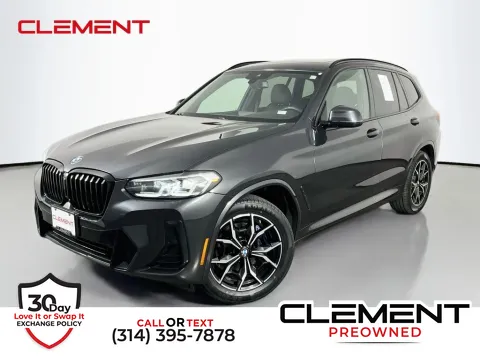 Gray 2022 BMW X3 xDrive30i for sale in St. Charles, MO
