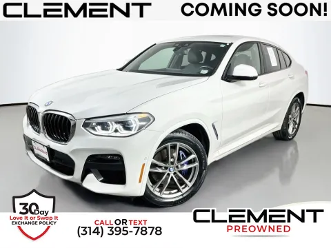 White 2021 BMW X4 xDrive30i for sale in St. Charles, MO