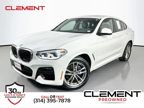 White 2021 BMW X4 xDrive30i for sale in St. Charles, MO