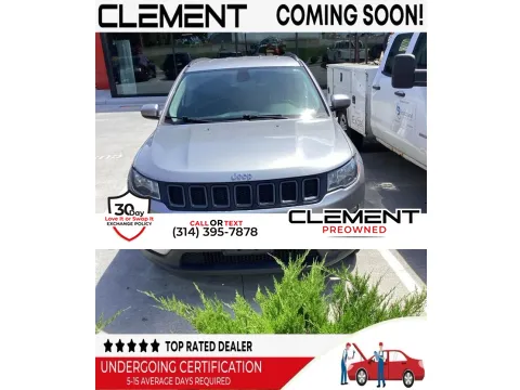 Silver 2021 Jeep Compass Latitude for sale in St. Charles, MO