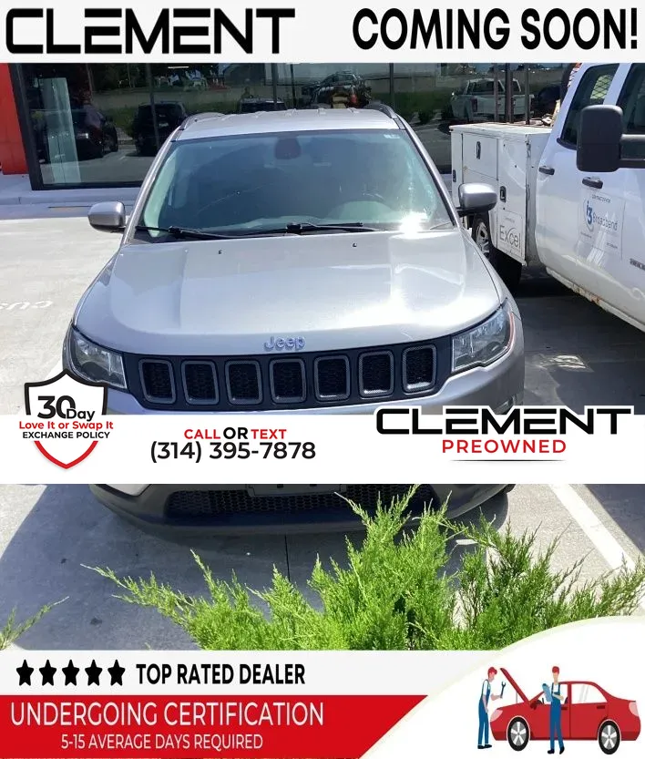 Used 2021 Jeep Compass Latitude with VIN 3C4NJDBB2MT599937 for sale in Florissant, MO