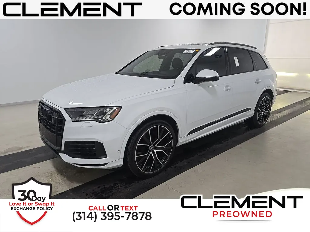 White 2021 Audi Q7 55 Prestige for sale in St. Charles, MO