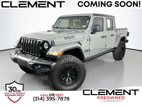 Gray 2023 Jeep Gladiator Willys for sale in St. Charles, MO