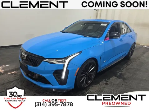 Blue 2023 Cadillac CT4 V-Series for sale in St. Charles, MO