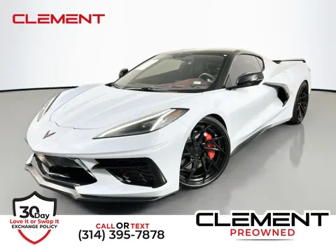 Gray 2021 Chevrolet Corvette Stingray for sale in St. Charles, MO