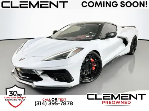 Gray 2021 Chevrolet Corvette Stingray for sale in St. Charles, MO
