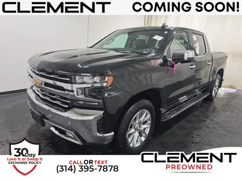 Black 2019 Chevrolet Silverado 1500 LTZ for sale in St. Charles, MO