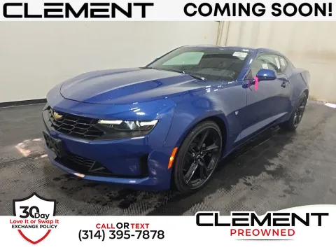 Blue 2022 Chevrolet Camaro 1LT for sale in St. Charles, MO