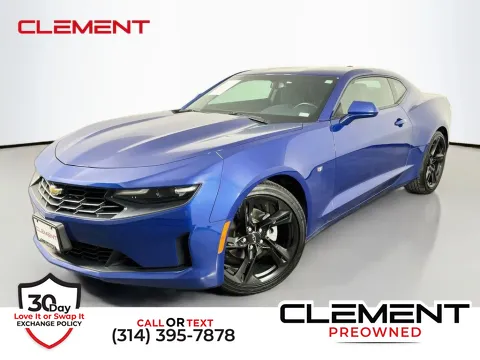Blue 2022 Chevrolet Camaro 1LT for sale in St. Charles, MO