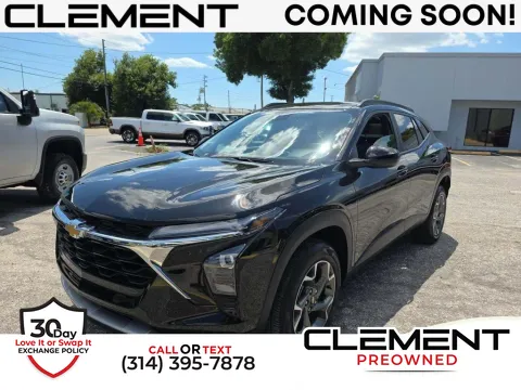Black 2025 Chevrolet Trax LT for sale in St. Charles, MO