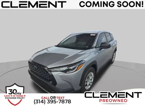 Silver 2024 Toyota Corolla Cross L for sale in St. Charles, MO