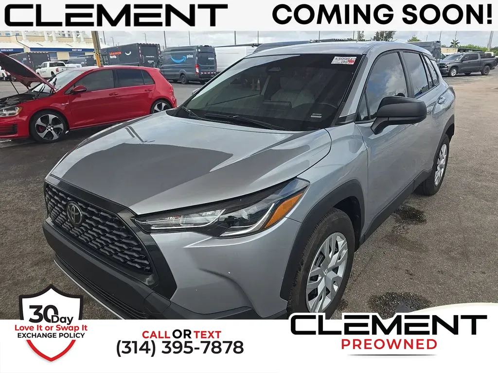 Silver 2024 Toyota Corolla Cross L for sale in St. Charles, MO