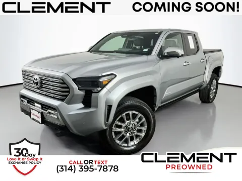 Silver 2024 Toyota Tacoma Limited for sale in St. Charles, MO