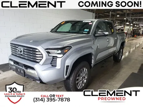 Silver 2024 Toyota Tacoma Limited for sale in St. Charles, MO